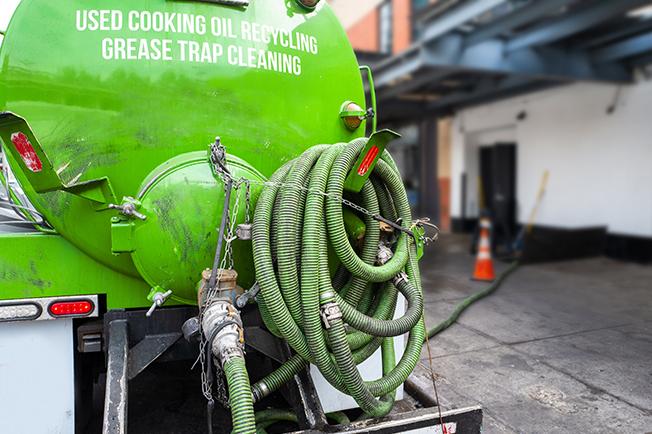 Grease Trap Cleaning of Dania Beach employees